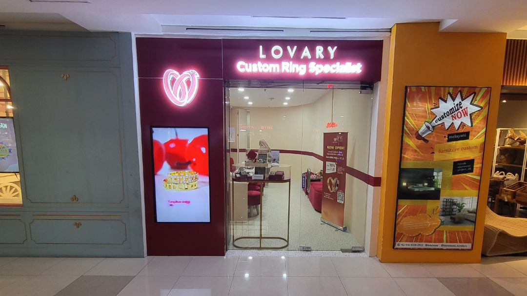 Lovary Custom Ring Specialist Hadir di Galeria Mall Yogyakarta – Pengalaman Baru Custom Cincin