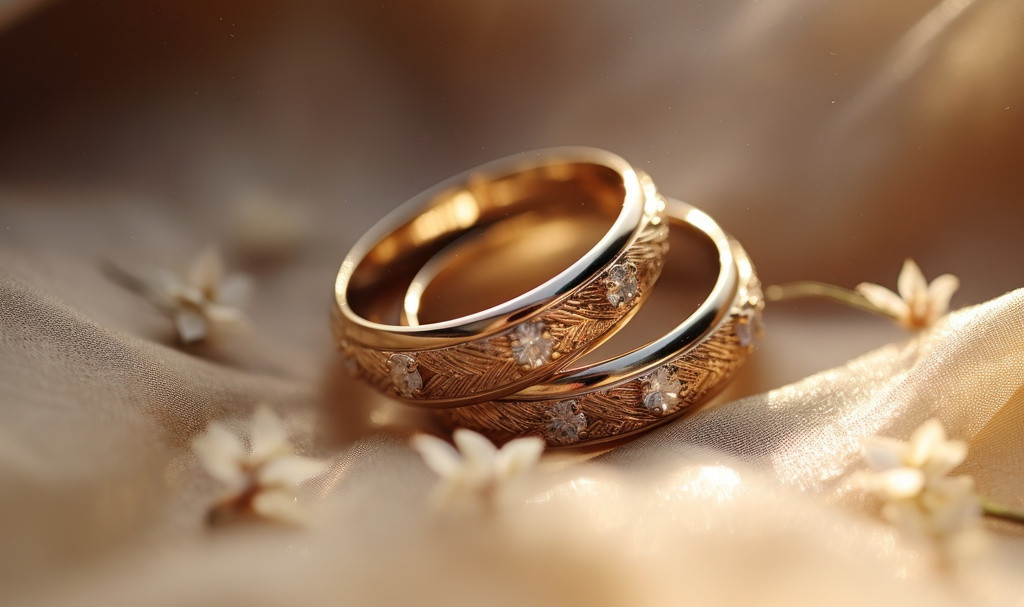 Cincin Nikah Kombinasi Emas Putih dan Rose Gold : Tren Elegan untuk Pasangan Modern